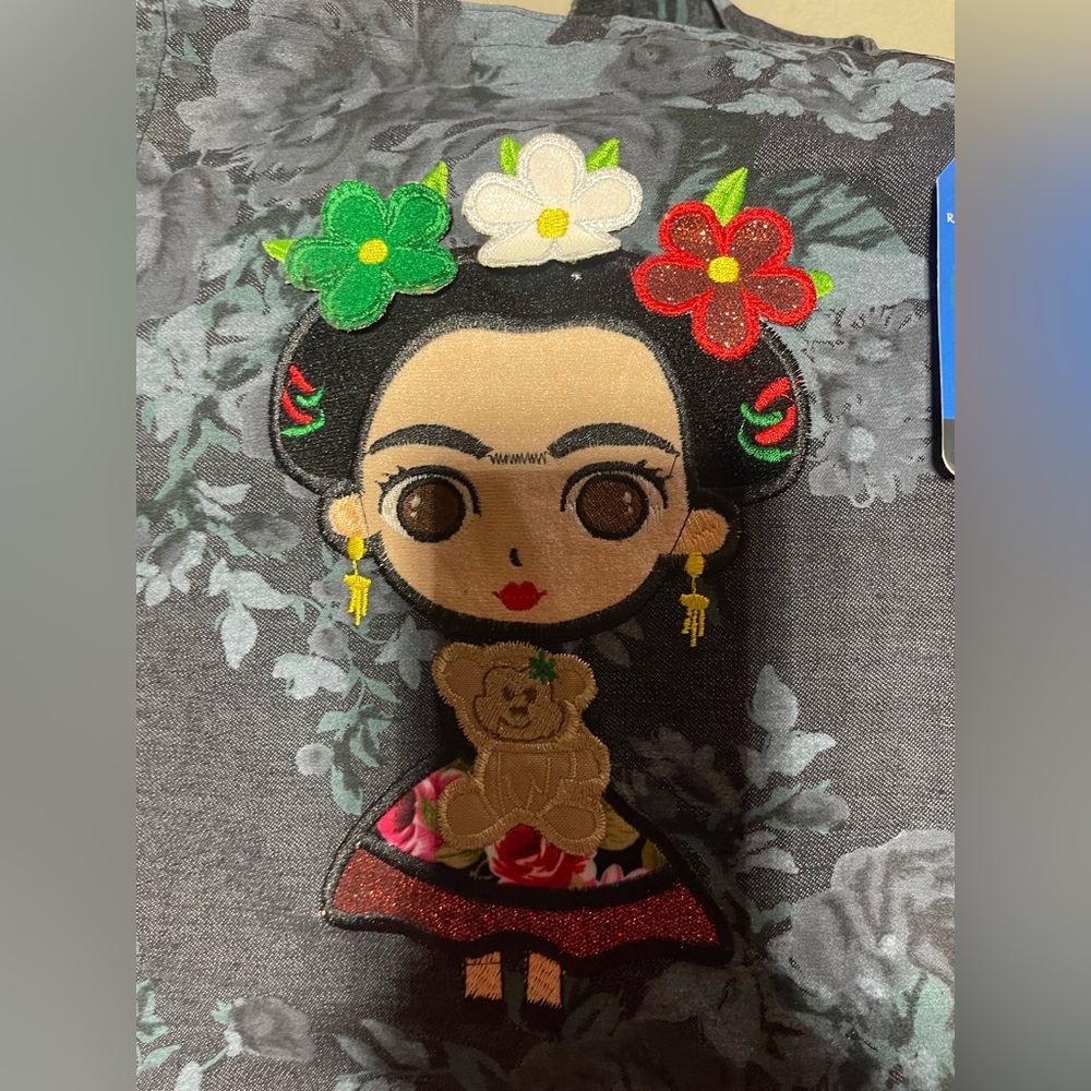 Kids Frida Handmade Embroidered Apron